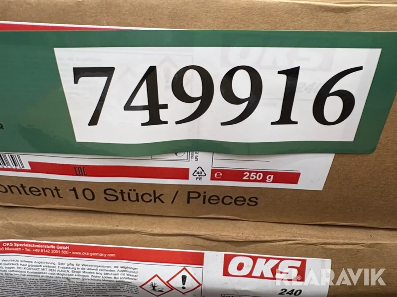 Billede 6 - Smører / glide middel Oks 240 - 20 styks