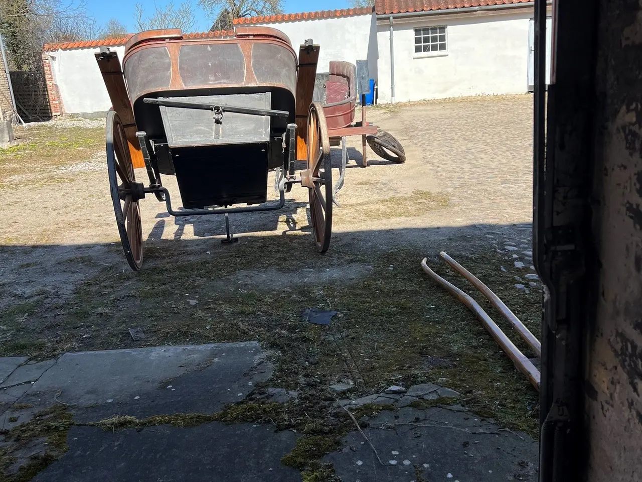 Billede 5 - Hestevogne/Gig med diverse tilbehør 