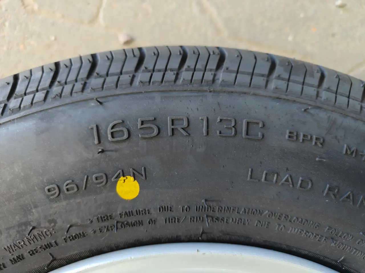Billede 2 - 165R13 5x112 96N ET30