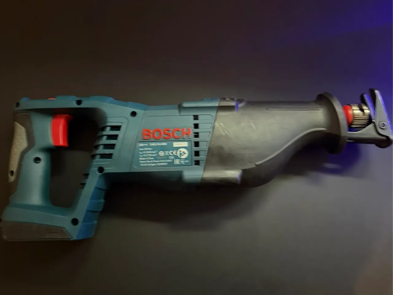 Billede 2 - Bosch GSA 18V-LI bajonetsav blå