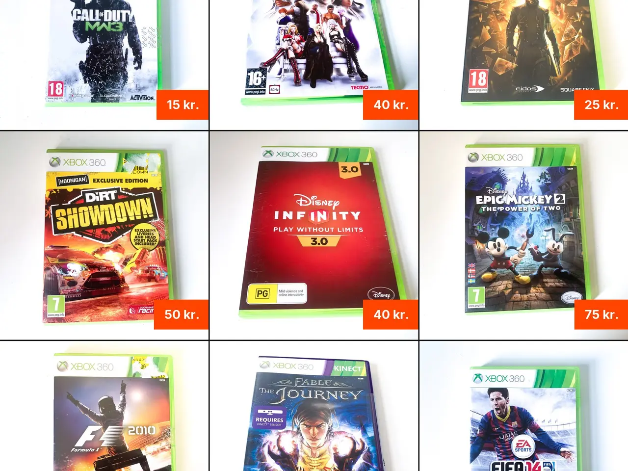 Billede 6 - Blandede Xbox 360 spil - priser fra 10 kr.