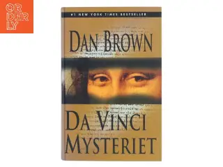 Da Vinci Mysteriet af Dan Brown (Bog)