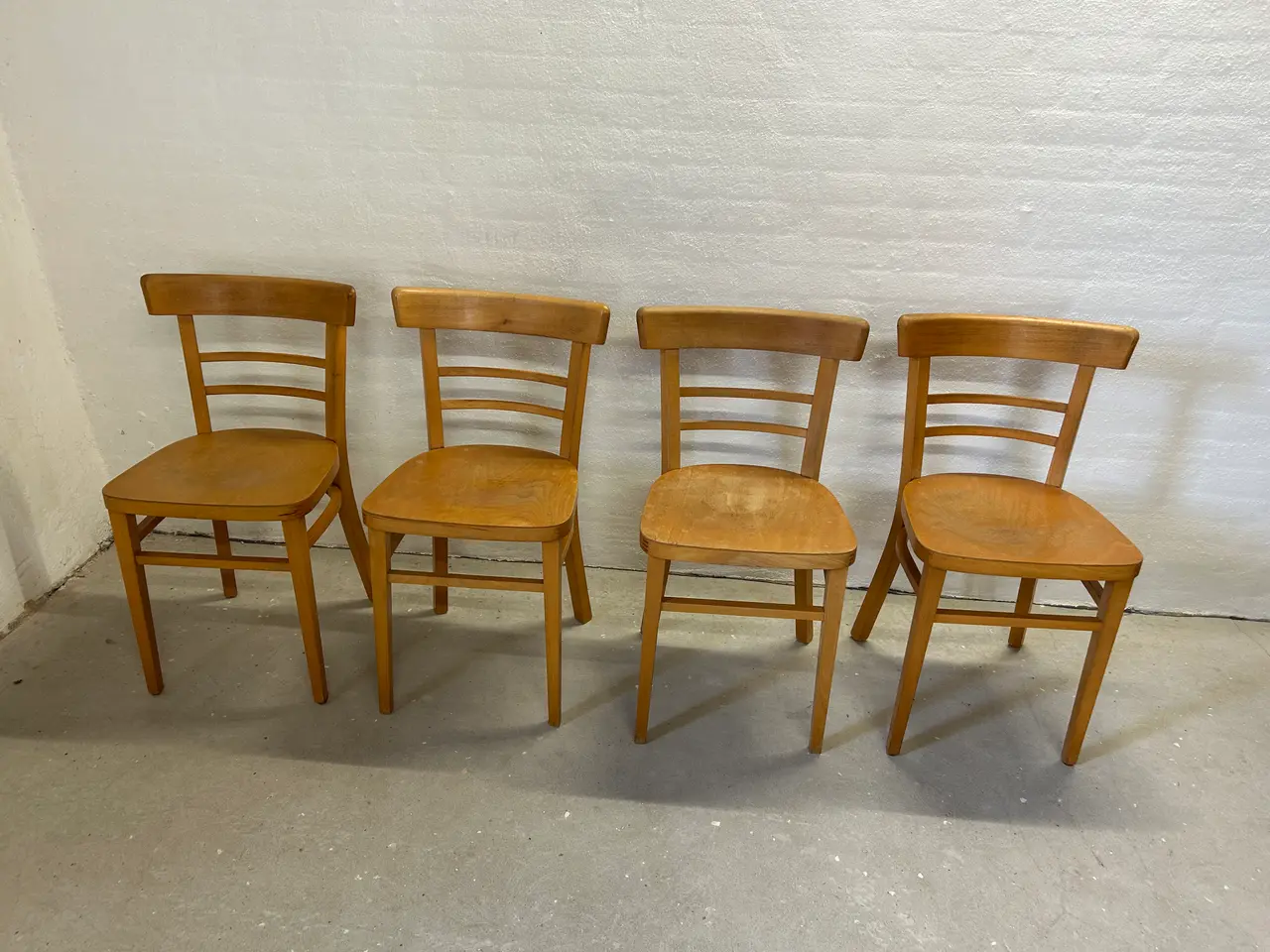 Billede 4 - 4 x "Didde" spisebordsstole i bøg –