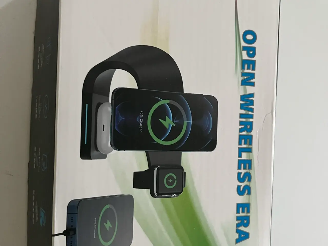 Billede 4 - Open Wireless Era 3-i-1 trådløst opladningsstation