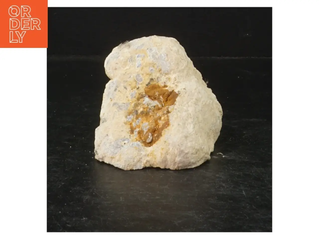 Billede 3 - Geode med krystaller (str. 13 cm)