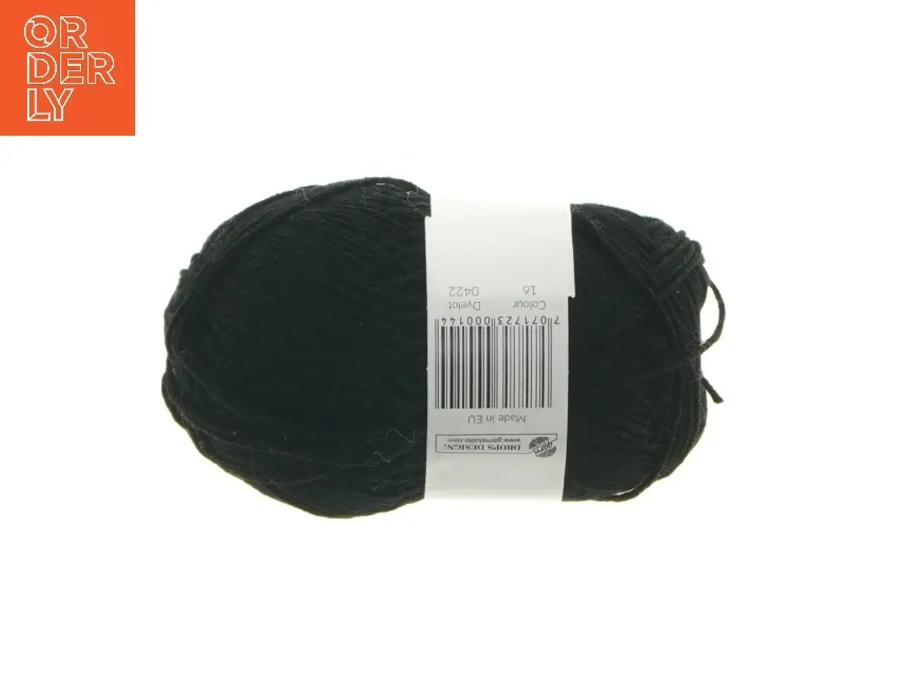 Billede 3 - Sort bomuldsgarn fra Drops (str. 160 m 3 mm)