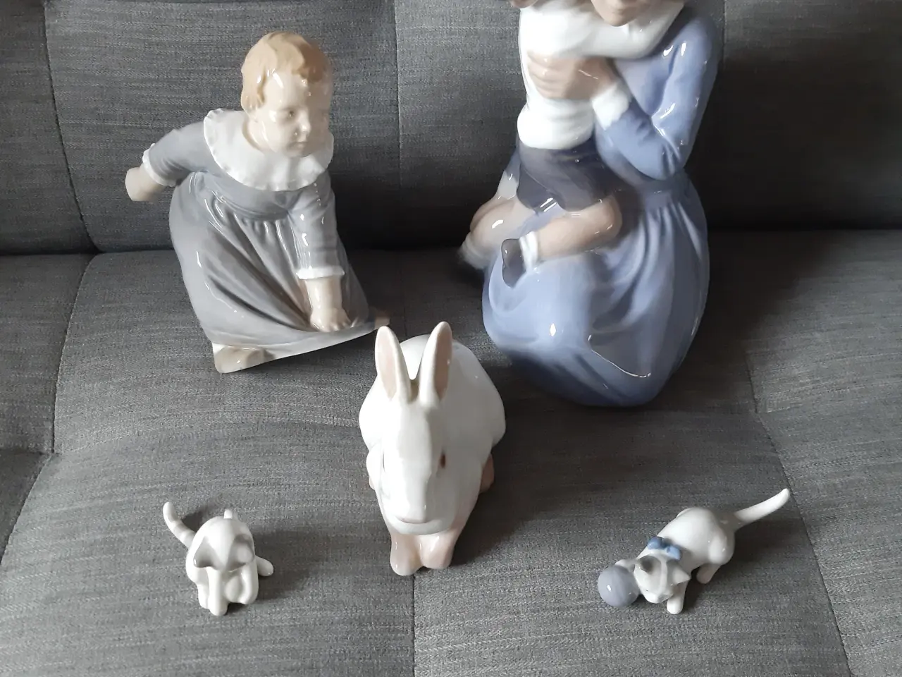 Billede 1 - 5 Figurer Pæne og fejlfri.