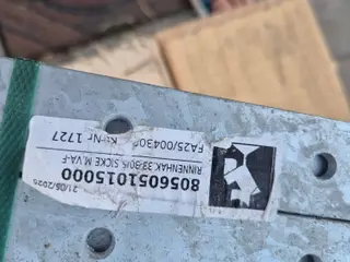 14 stk. nye galvaniserede rendejern / rendenkroge 