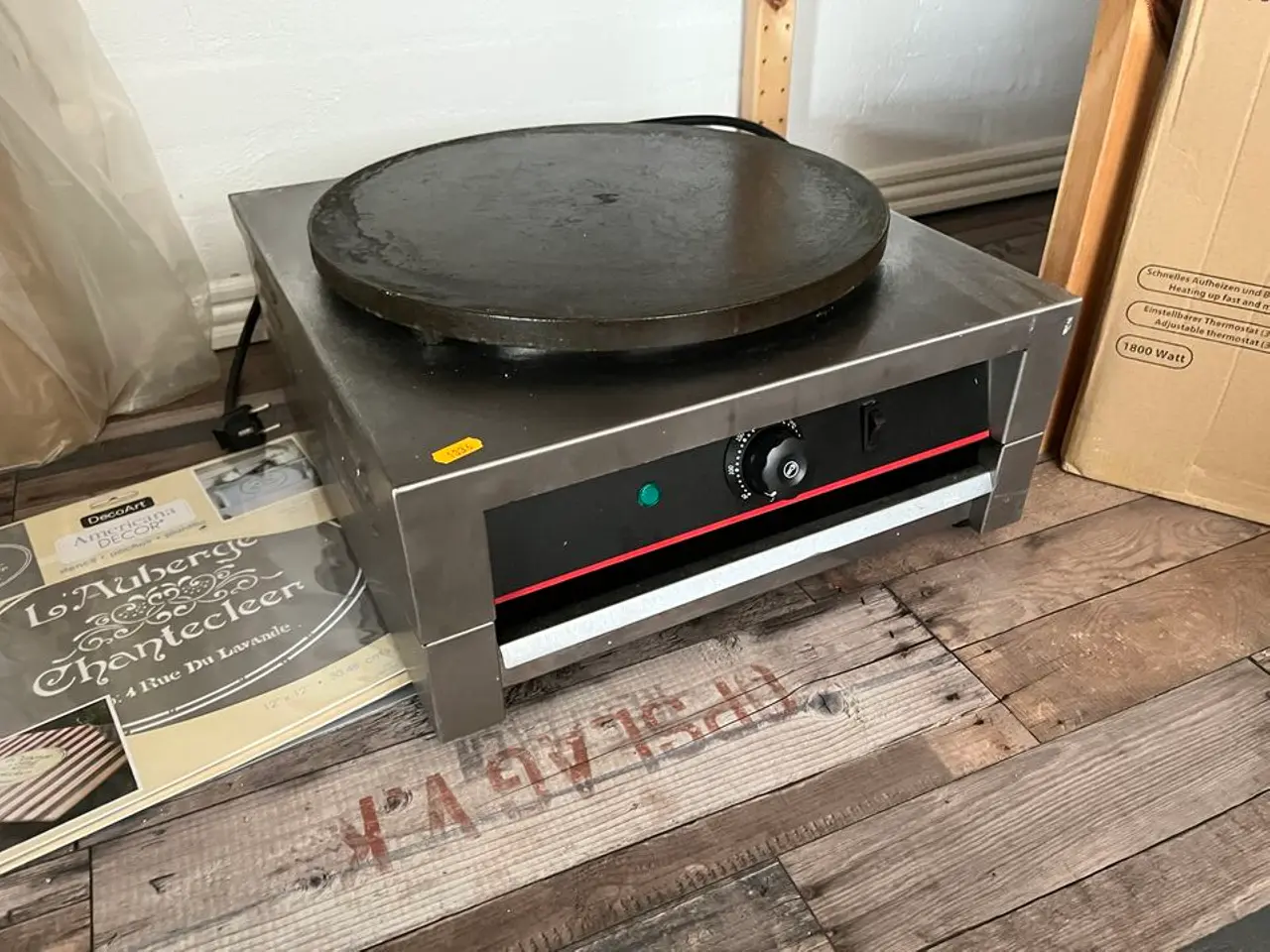 Billede 1 - Single crepe maker ET-JE-1