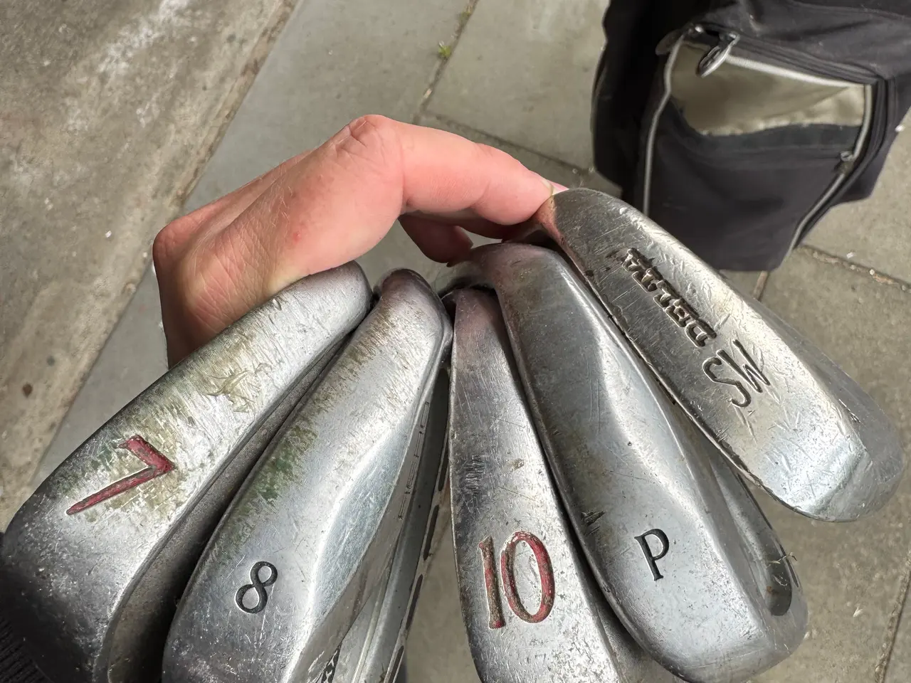 Billede 2 - Golfsæt med bag og vogn 