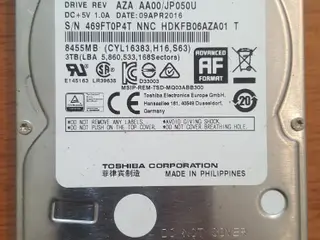 Toshiba 3TB 2,5 SATA