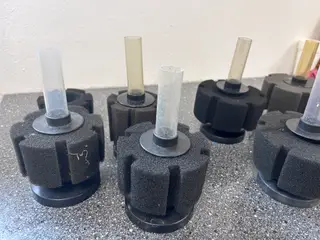 Biofilter rund til luftpumpe