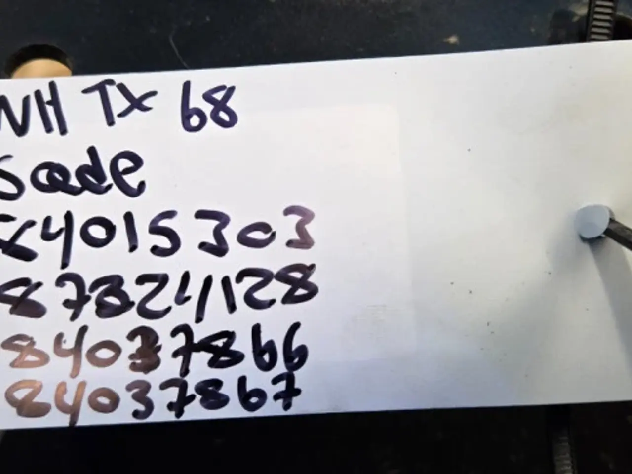 Billede 10 - New Holland TX68  Sæde  84015303
