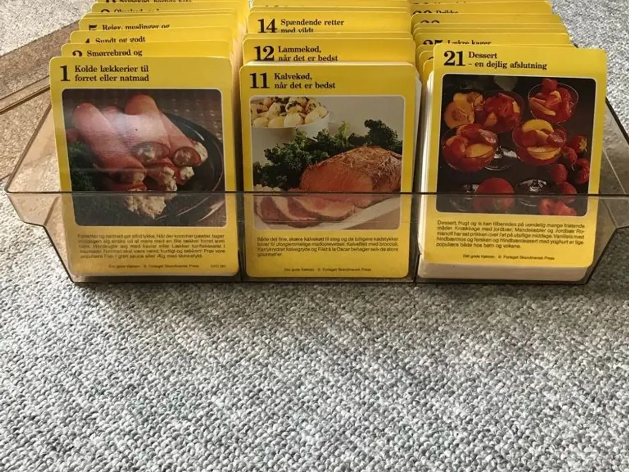 Billede 1 - Det gode køkken madkort