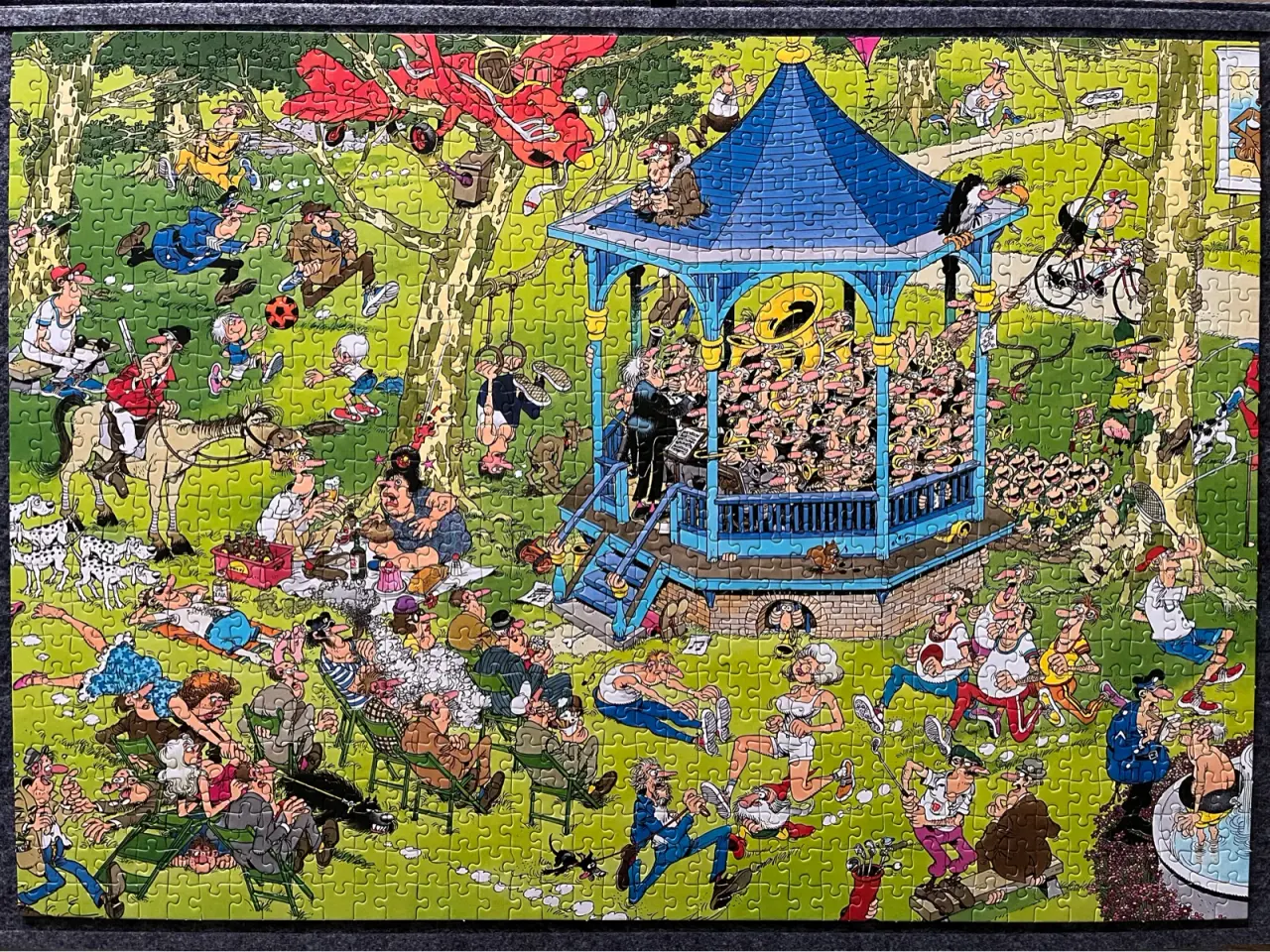 Billede 2 - KOMPLET - JAN VAN HAASTEREN puslespil 1000 brikker