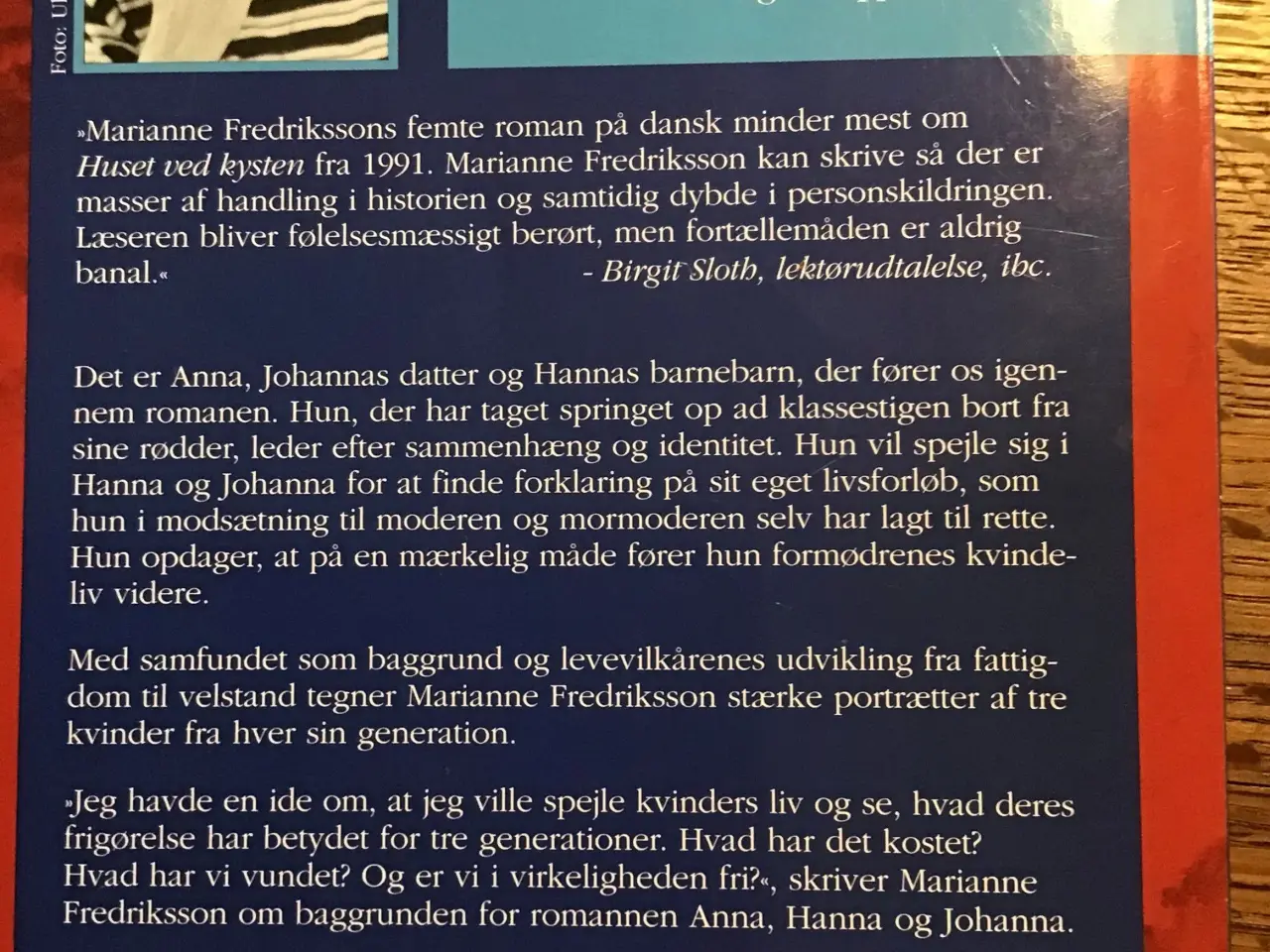 Billede 3 - Marianne Fredriksson : Anna, Hanna og Johanne