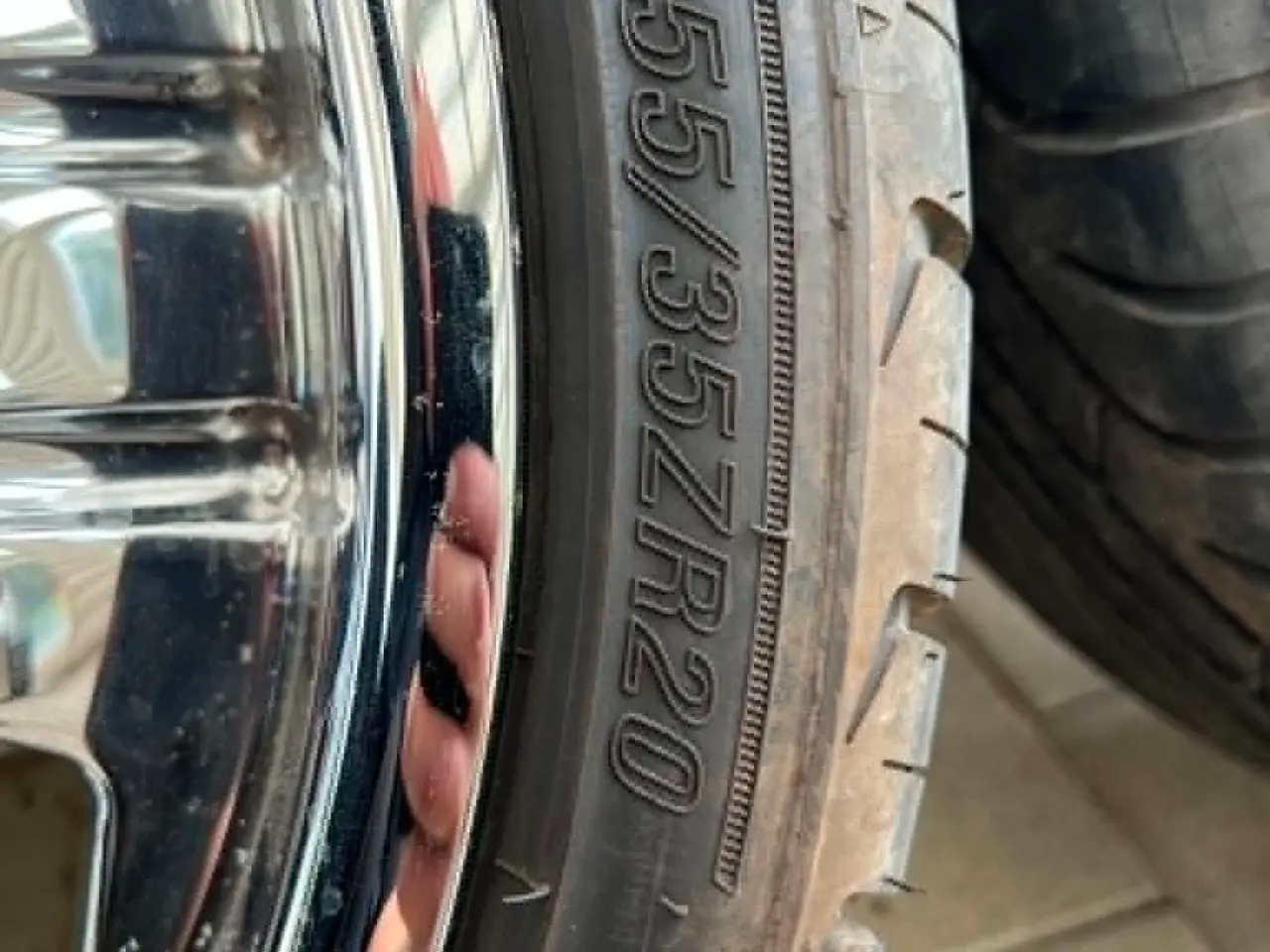 Billede 7 - 20" Sommer Cromfælge  Med Dæk 255/35R-20