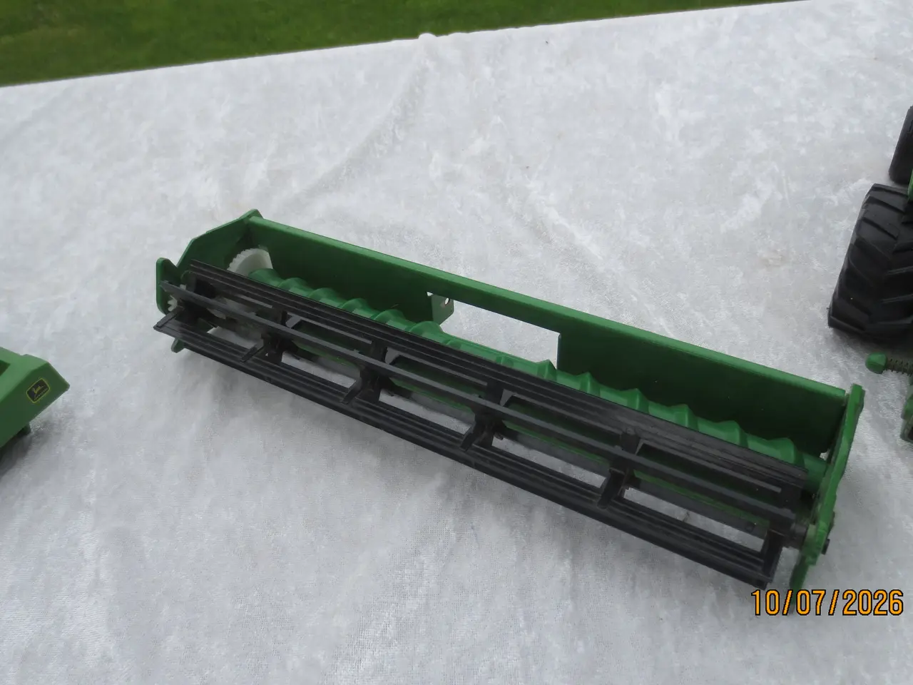 Billede 3 - 1 stk Modeltraktor / Mejetærsker John Deere 9500