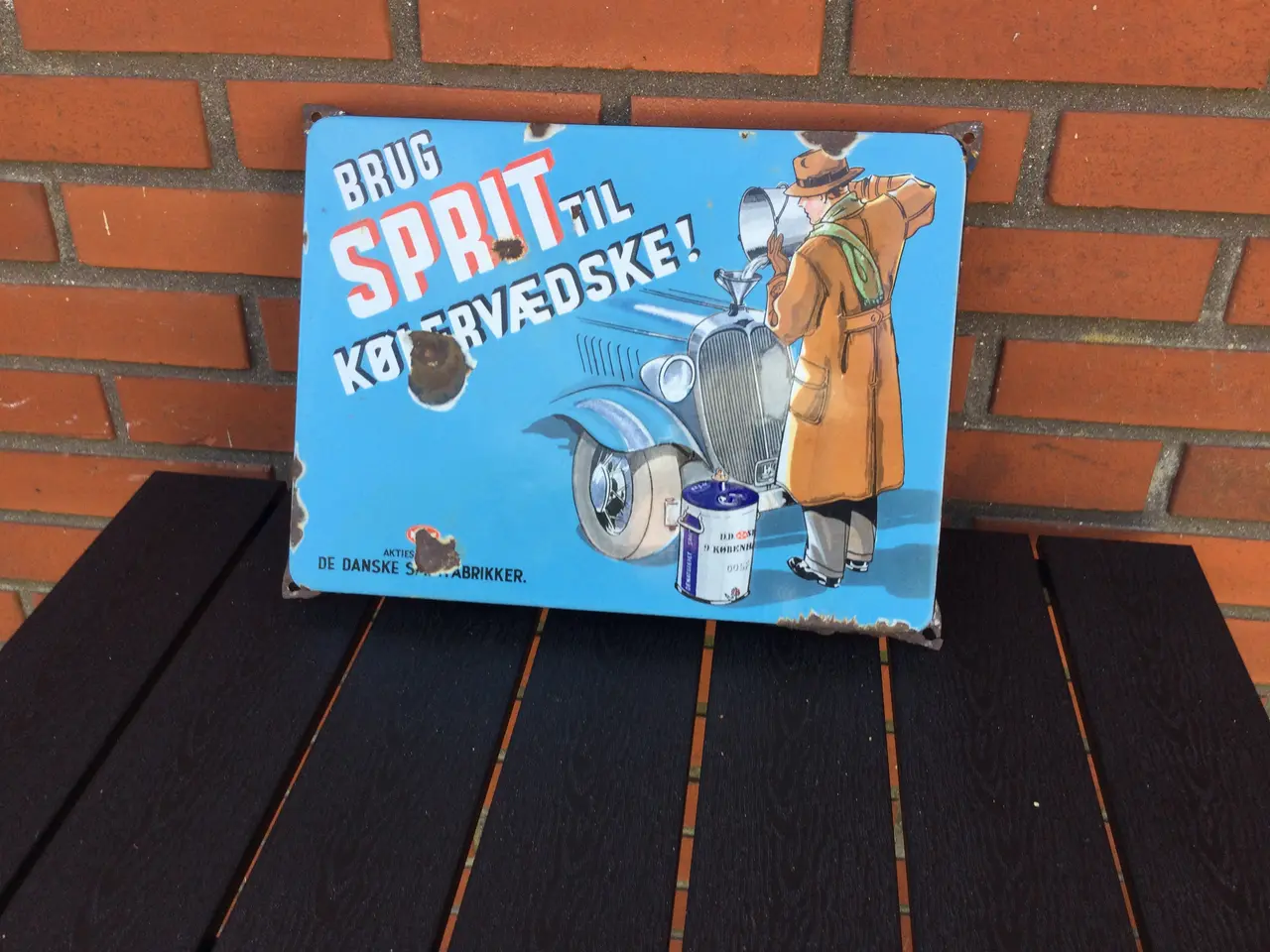 Billede 1 - Emaljeskilt