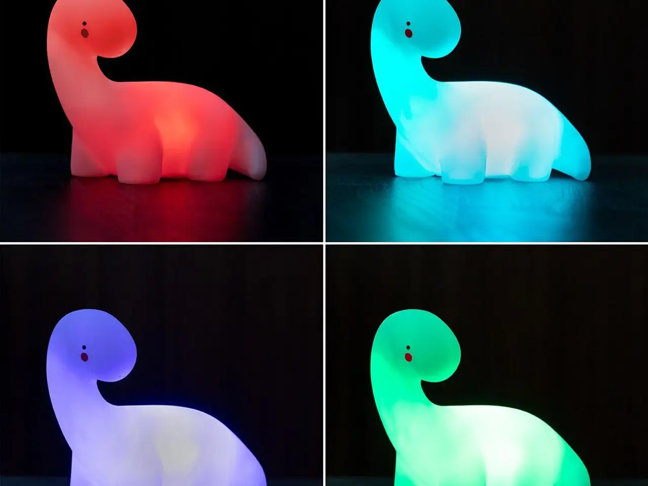 Billede 3 - Dinosaur multifarvet LED-natlampe Lightosaurus
