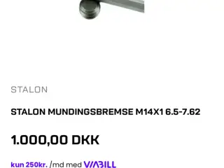 Stalon mundingsbremse