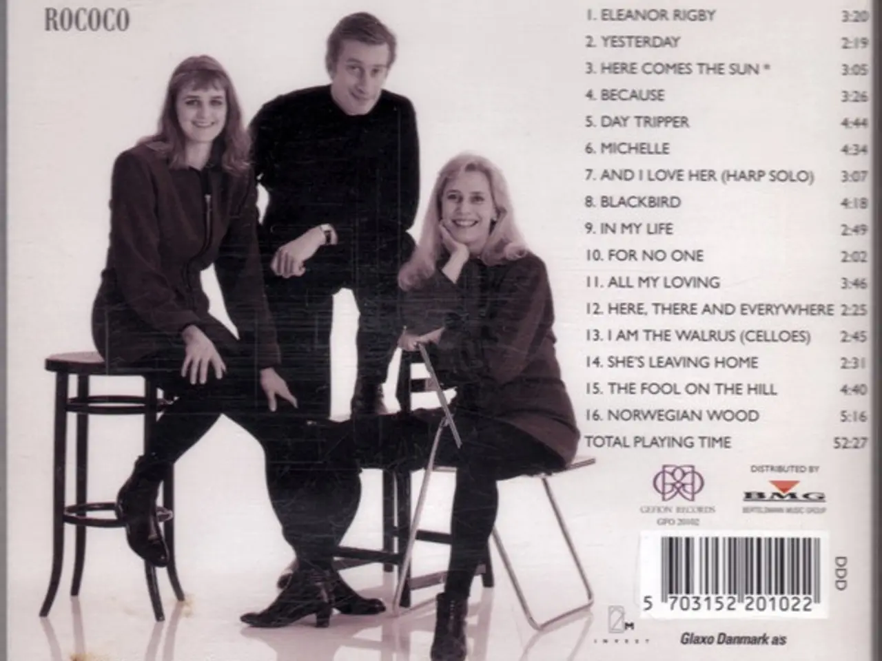 Billede 2 - Trio Rococo – Plays Beatles – CD