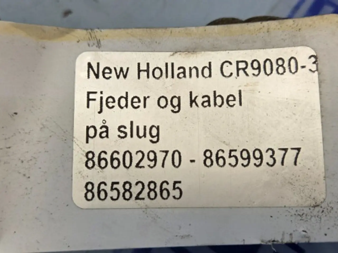 Billede 11 - New Holland CR9080 Fjeder 86602970