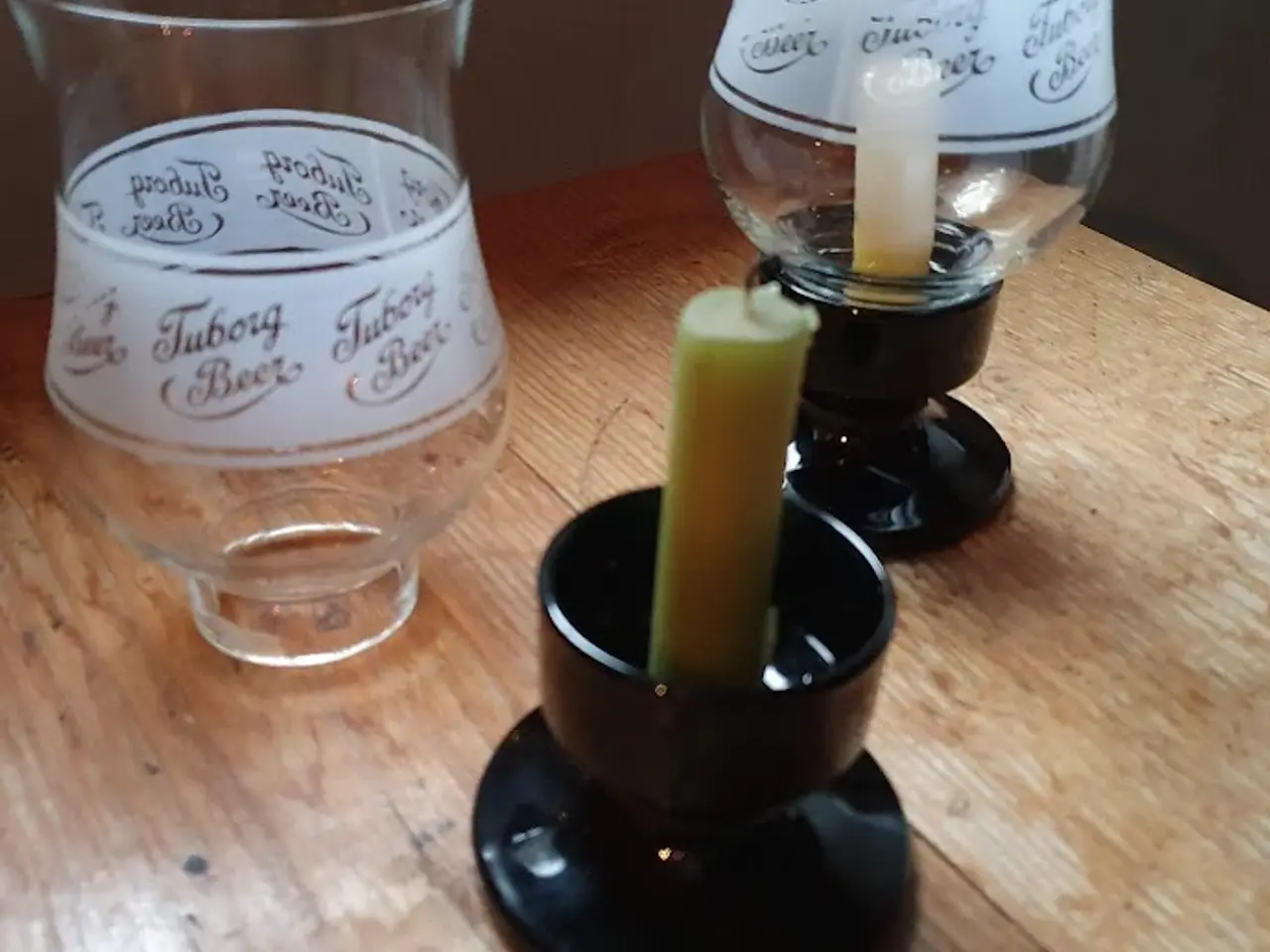 Billede 4 - Unikke vintage lysestager - Tuborg/Carlsberg