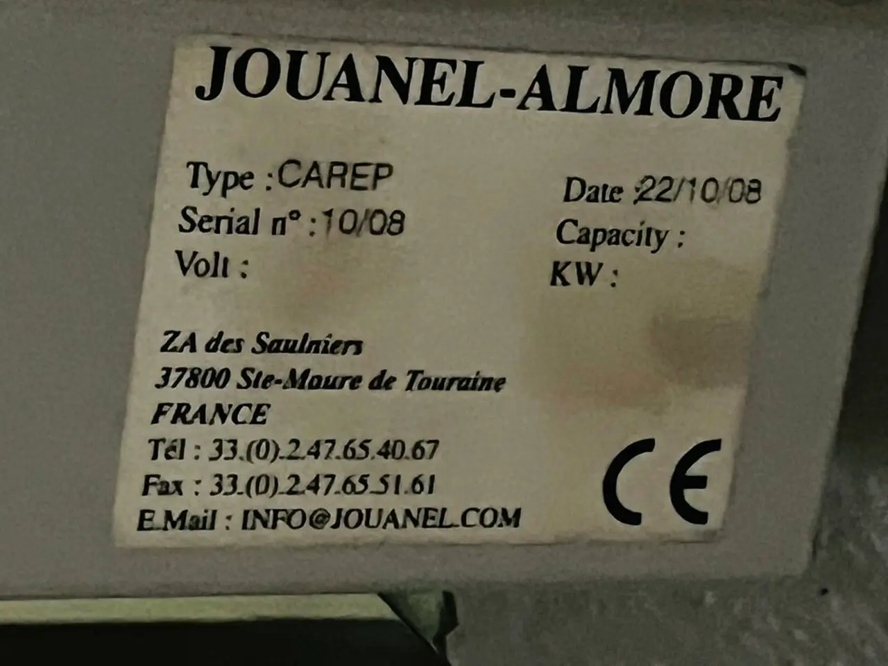 Billede 5 - Skiferskærer JOUANEL-ALMORE Model / Type: CAREP
