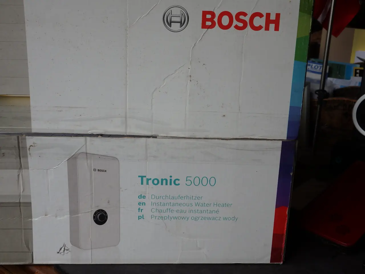 Billede 1 - Bosch gennemstrømningsvandvarmer