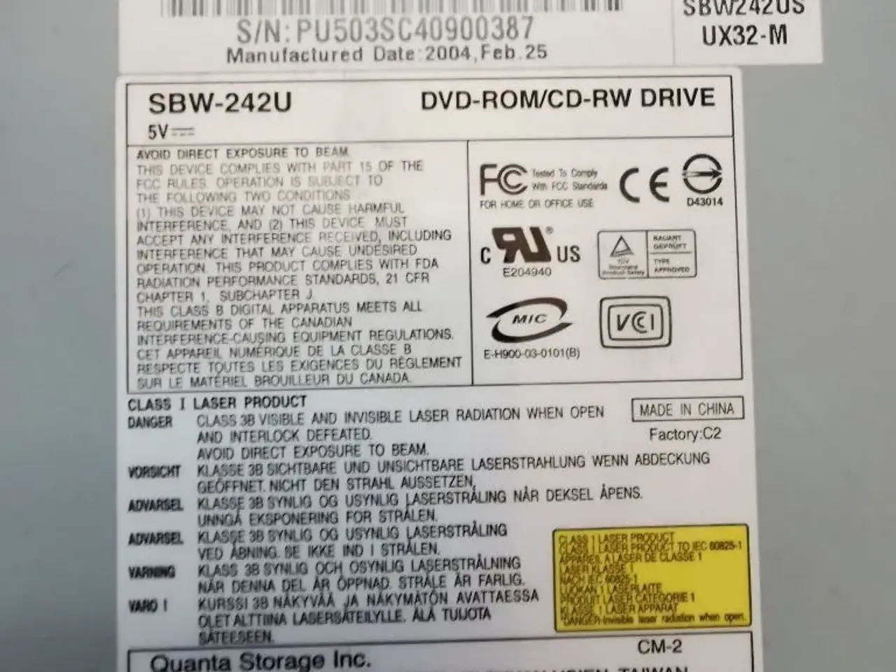 Billede 5 - Samsung SN-124 master 24 x slimline