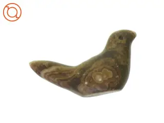 Antik Onyx Marmor Fugle figur (str. 14 x 7 x 4 cm)