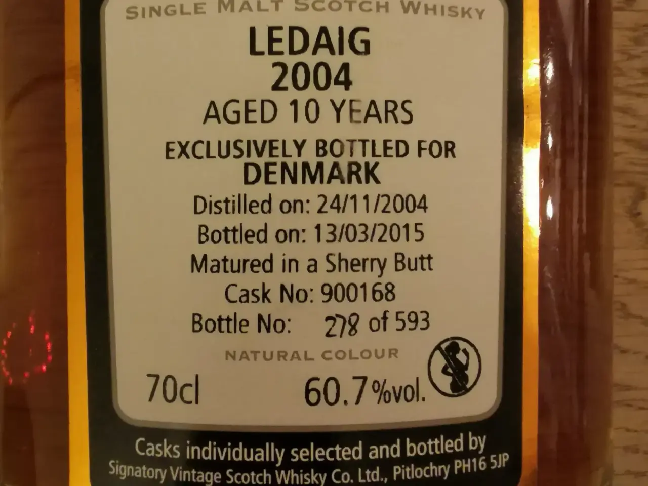 Billede 1 - Whisky Ledaig 2004 - Cask Strength - DK Exclusive