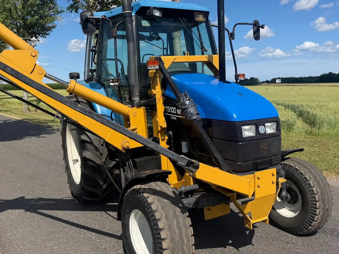 Billede 2 - New Holland TS100 Fin TS100 med rabatklipper