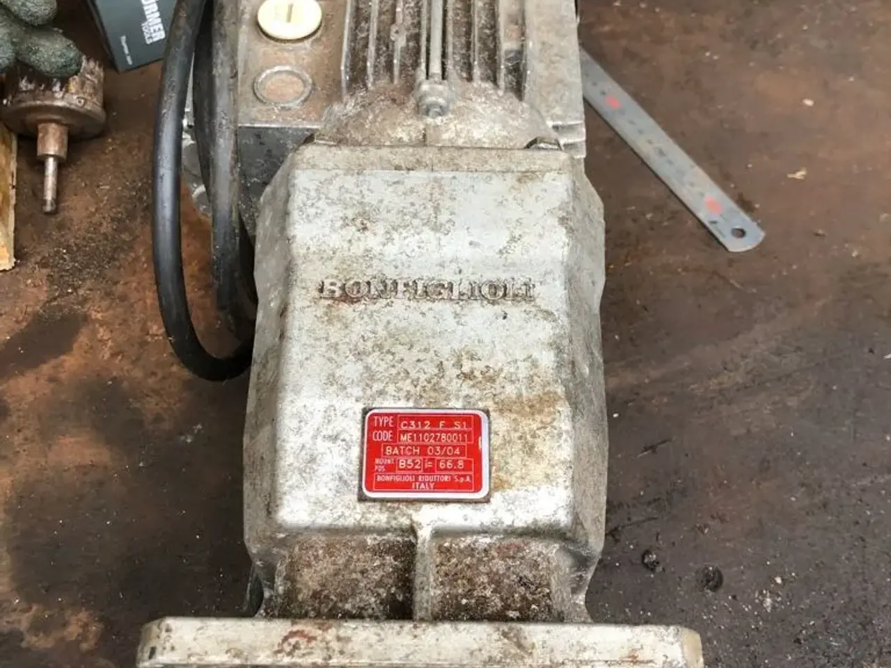 Billede 2 - Elmotor med gear...