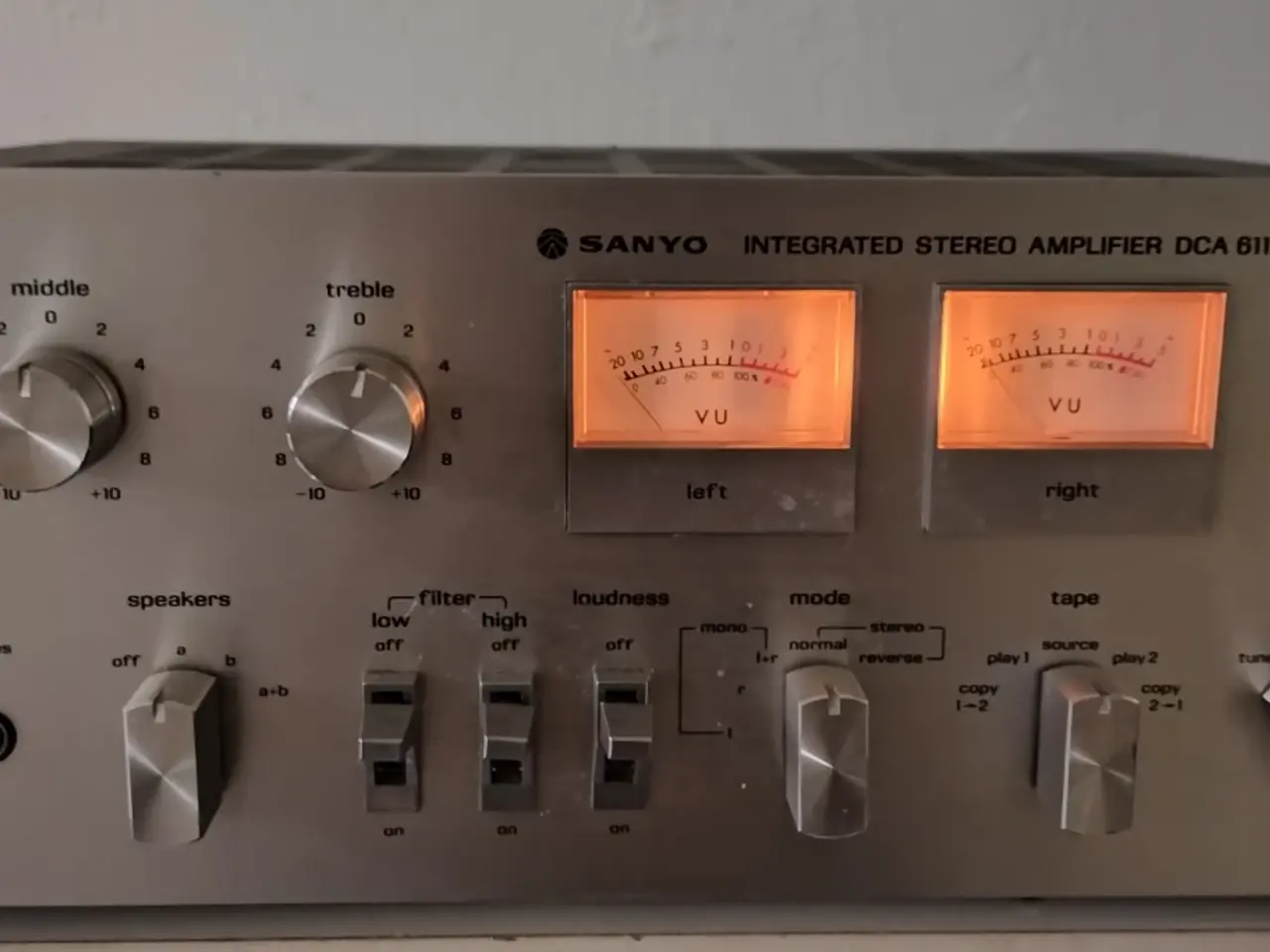 Billede 2 - Sanyo Vintage Retro forstærker