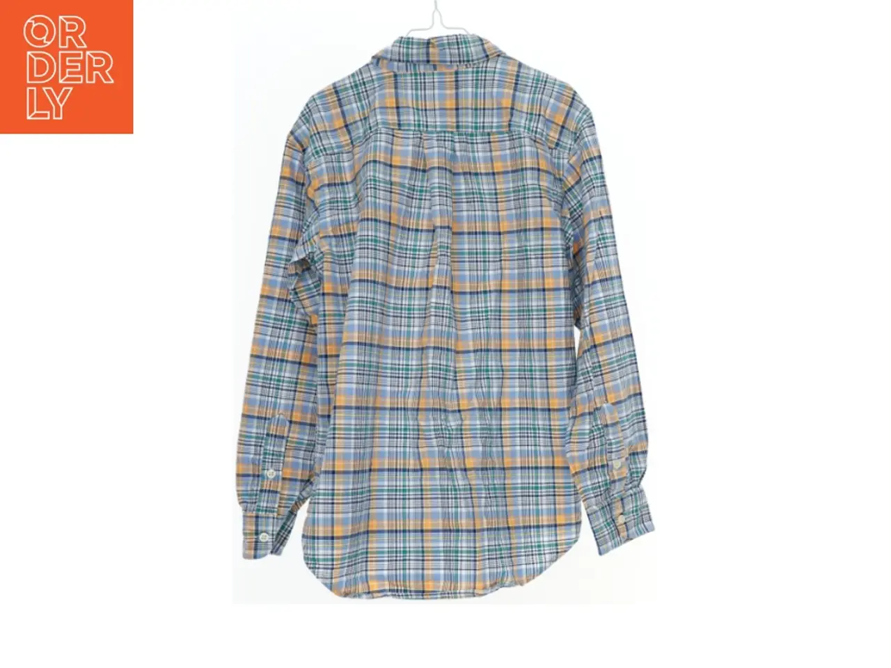 Billede 2 - Langærmet skjorte med tern fra Ralph Lauren (str. 164)