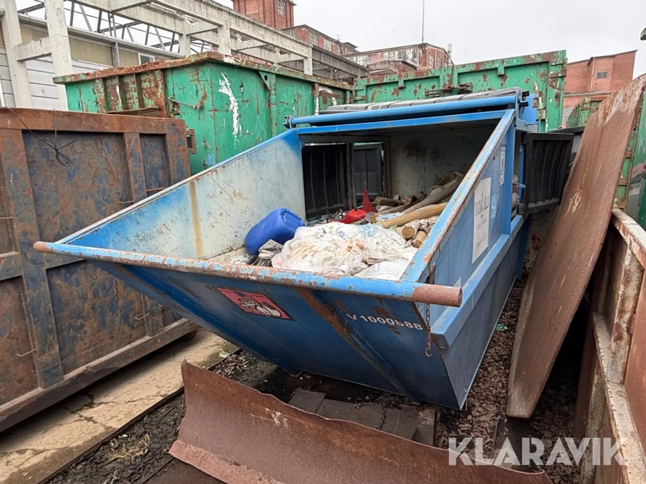 Billede 1 - Miljø container
