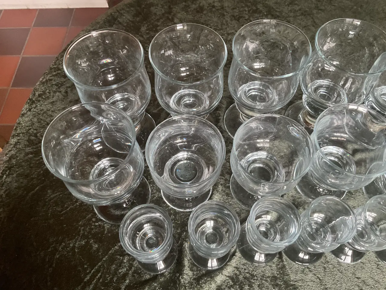 Billede 6 - Holmegård Tivoli glas, næsten som nye. 20 stk