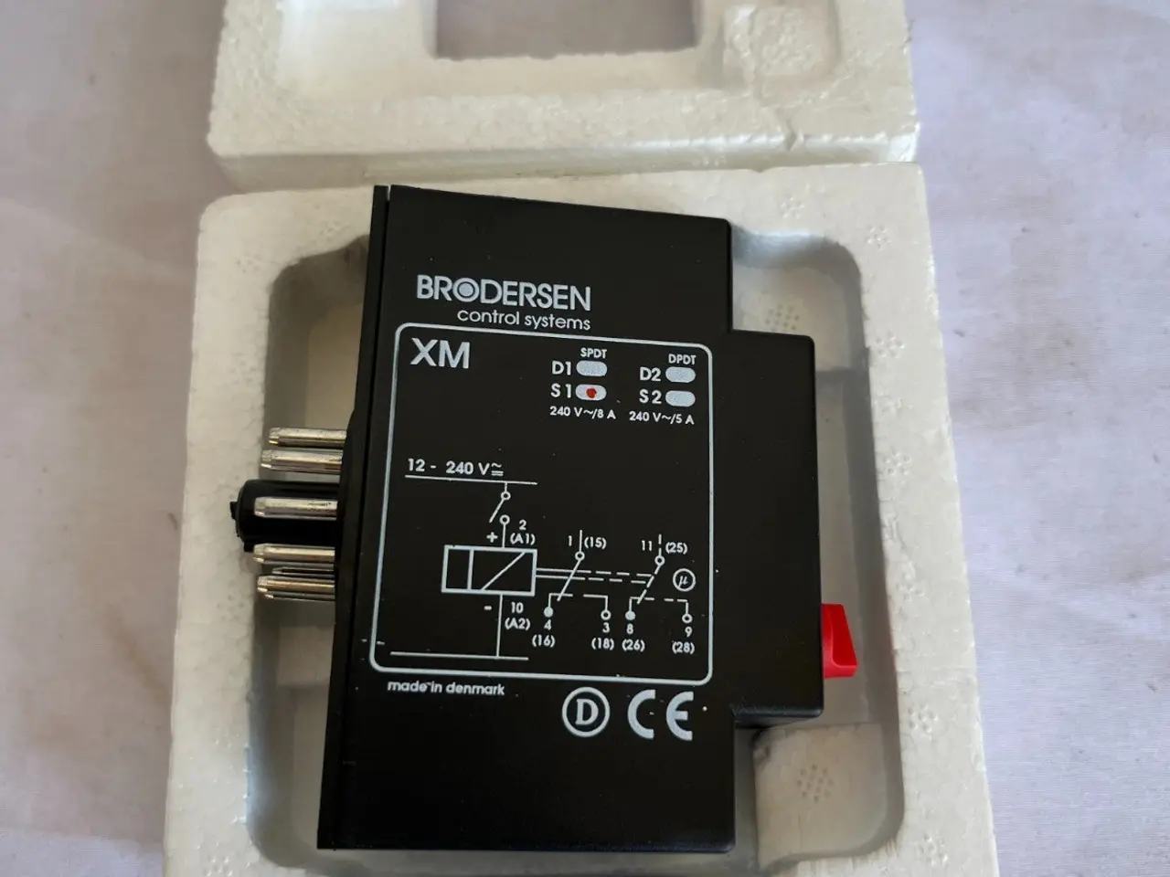 Billede 6 - Brodersen UNIC XM Timer relæ 12-240V AC/DC Multi