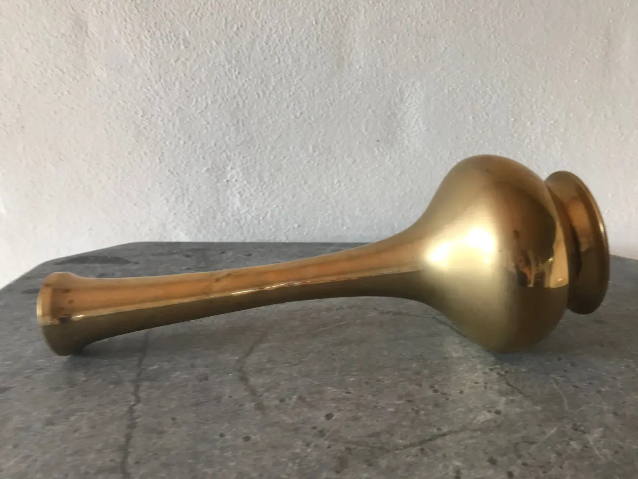 Billede 4 - Stor messing vase (vintage)