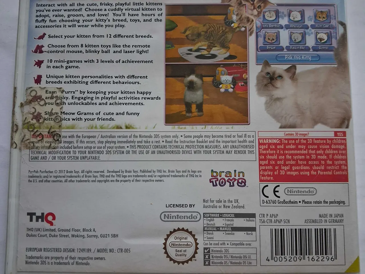 Billede 2 - Nintendo 3DS Spil, Purr Pals, PURRFECTION