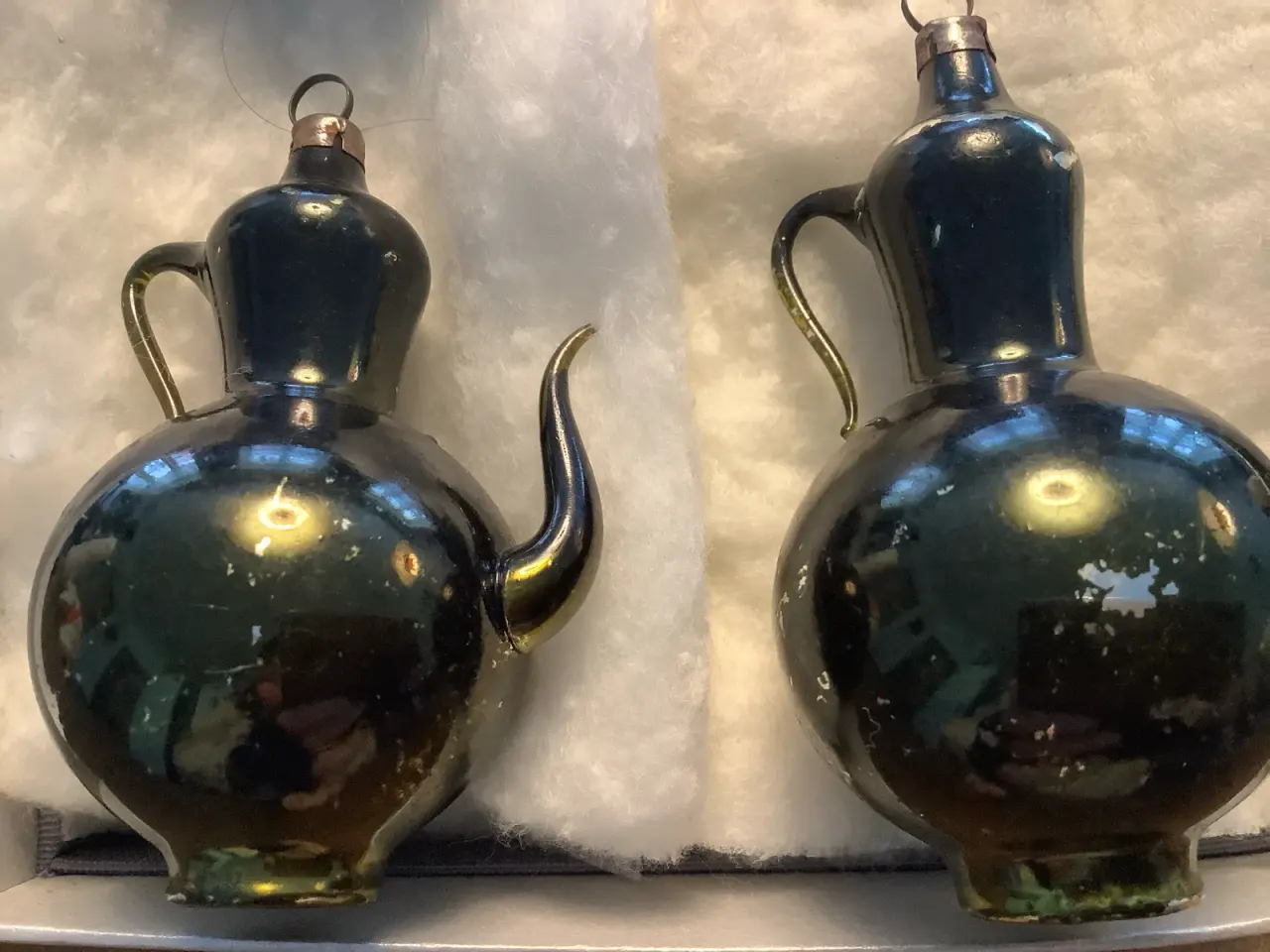Billede 3 - Retro Tysk glas julepynt fra 60-70`erne