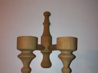 Retro væg lysestage