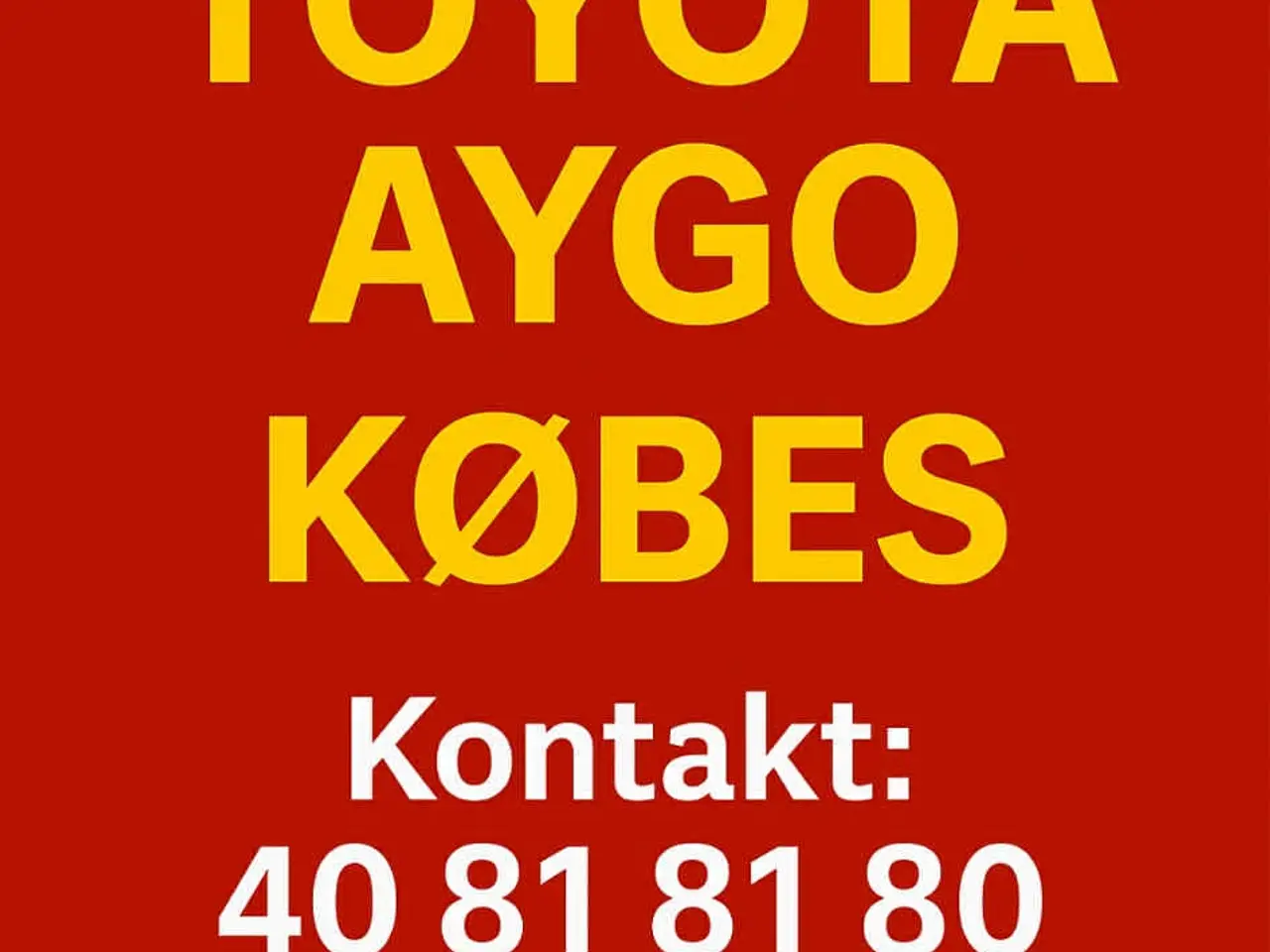 Billede 1 - AYGO KØBES