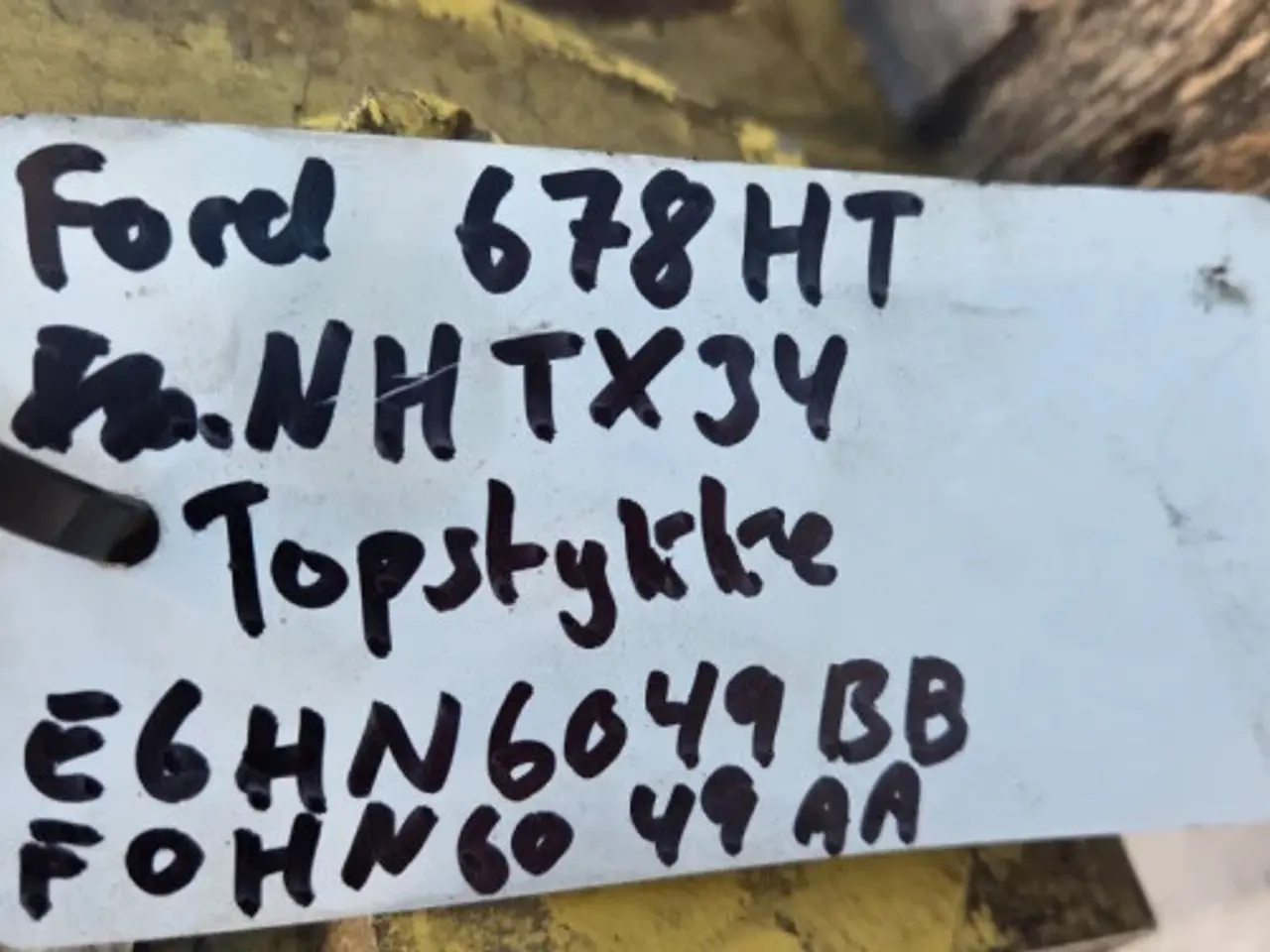 Billede 20 - Ford 678HT Topstykke E6HN6049BB