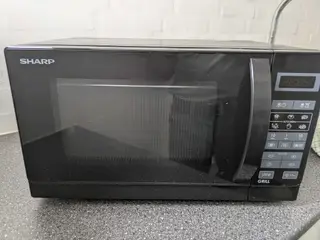 Sharp mikrobølgeovn m grill