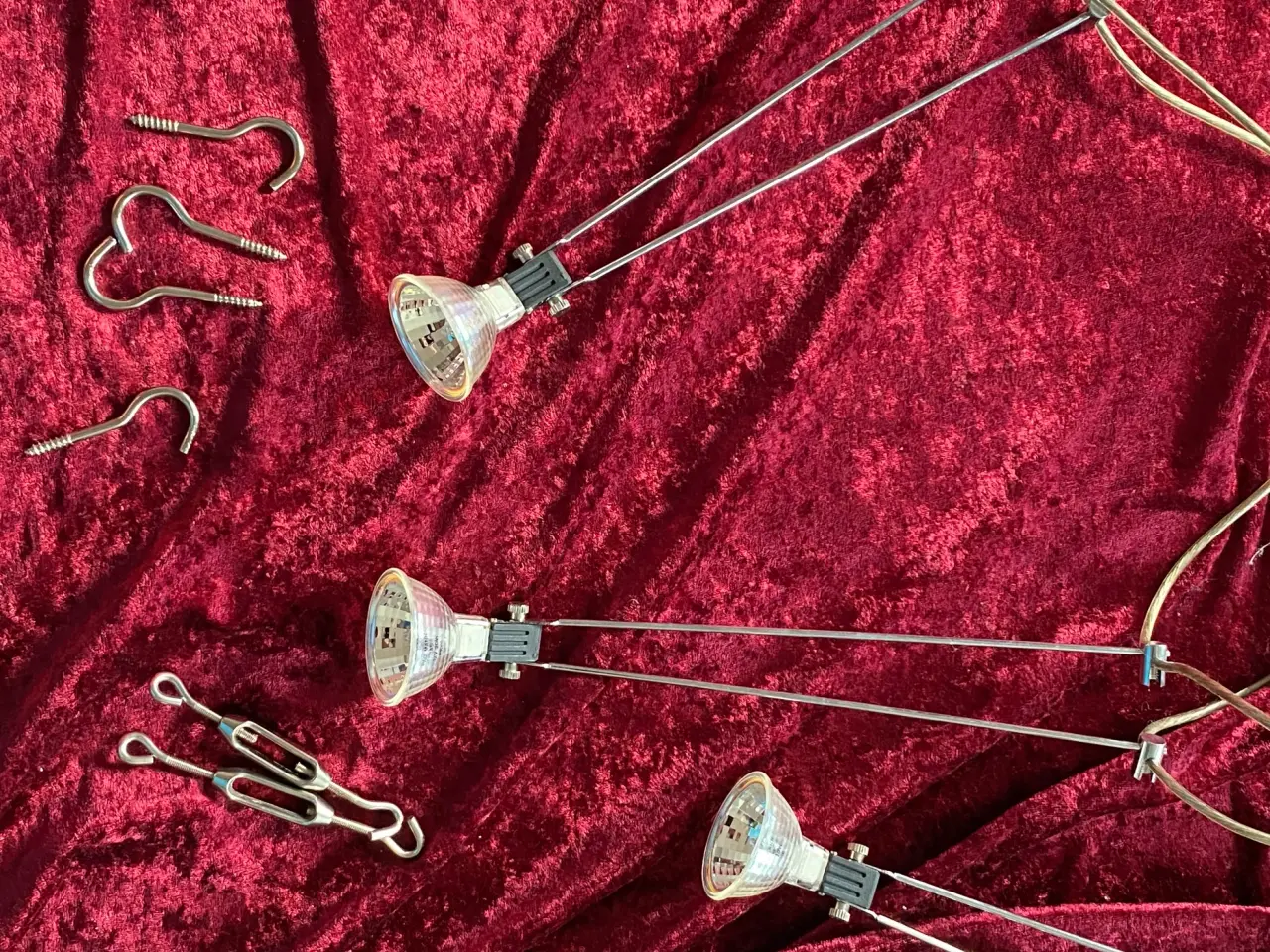 Billede 2 - Wire lampe / spot