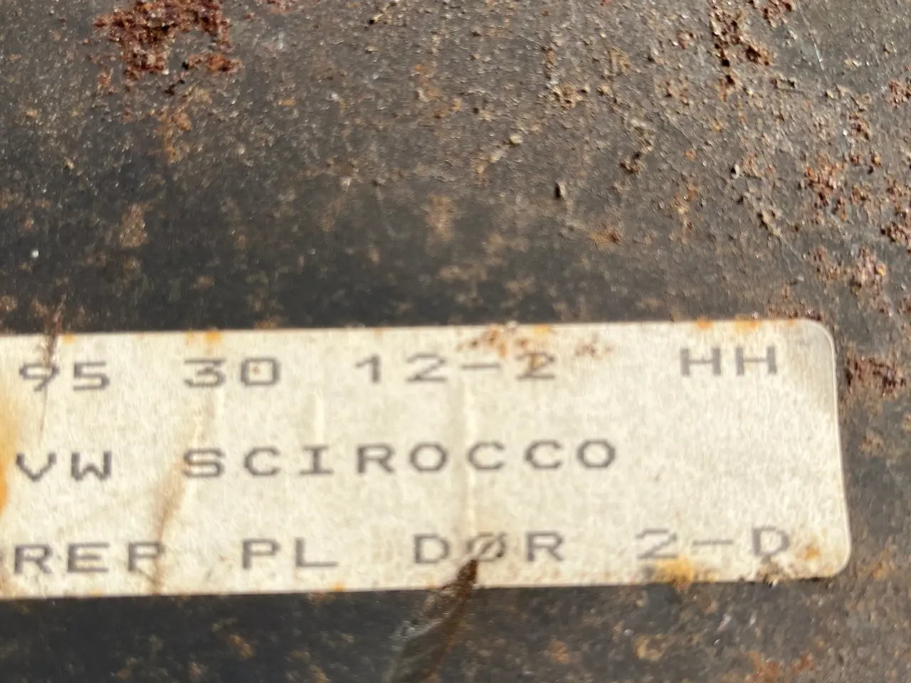 Billede 3 - VW Scirocco Dørplader H + V. Pris for 2 stk. nye