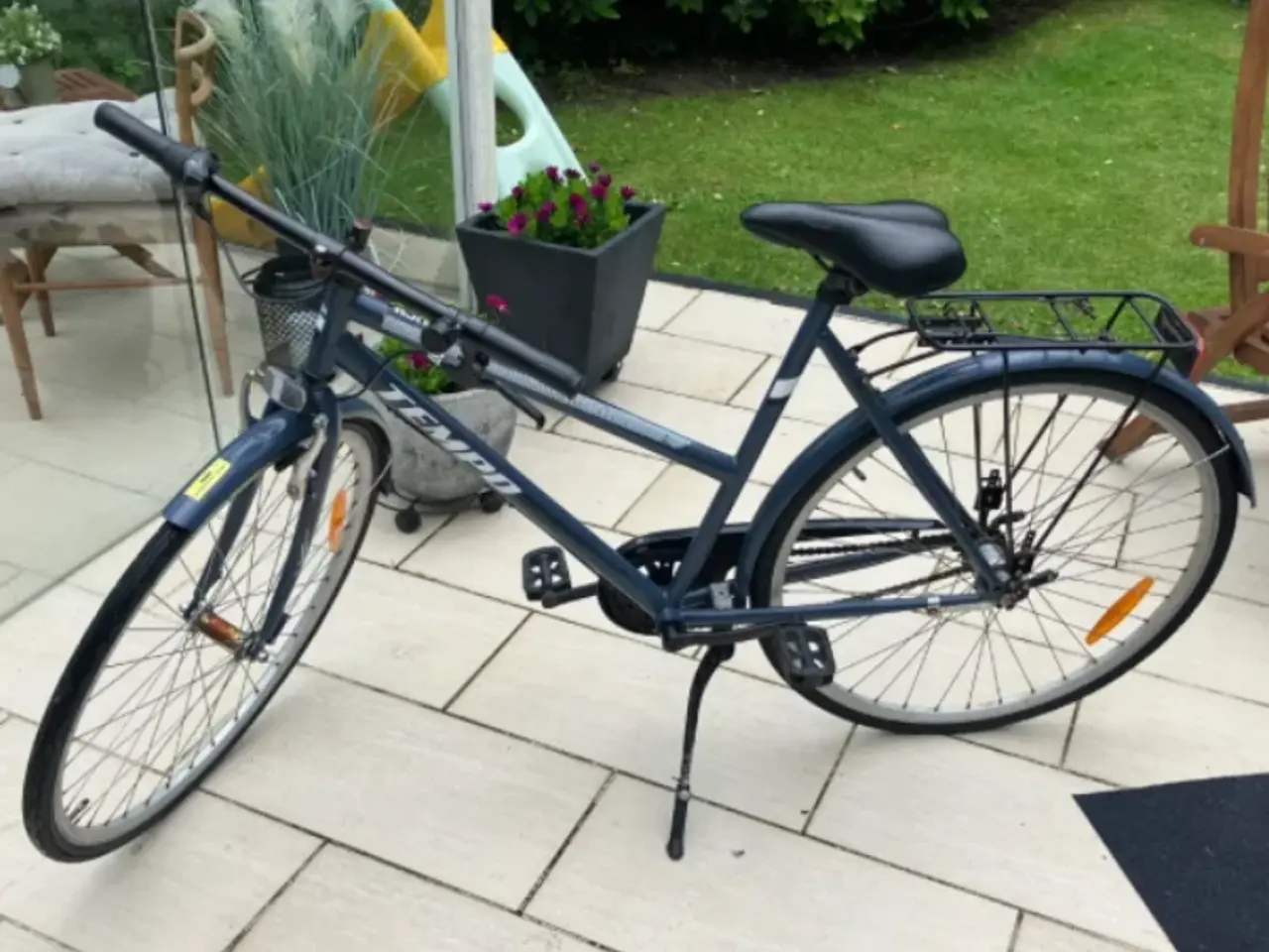 Billede 1 - Pige cykel blå